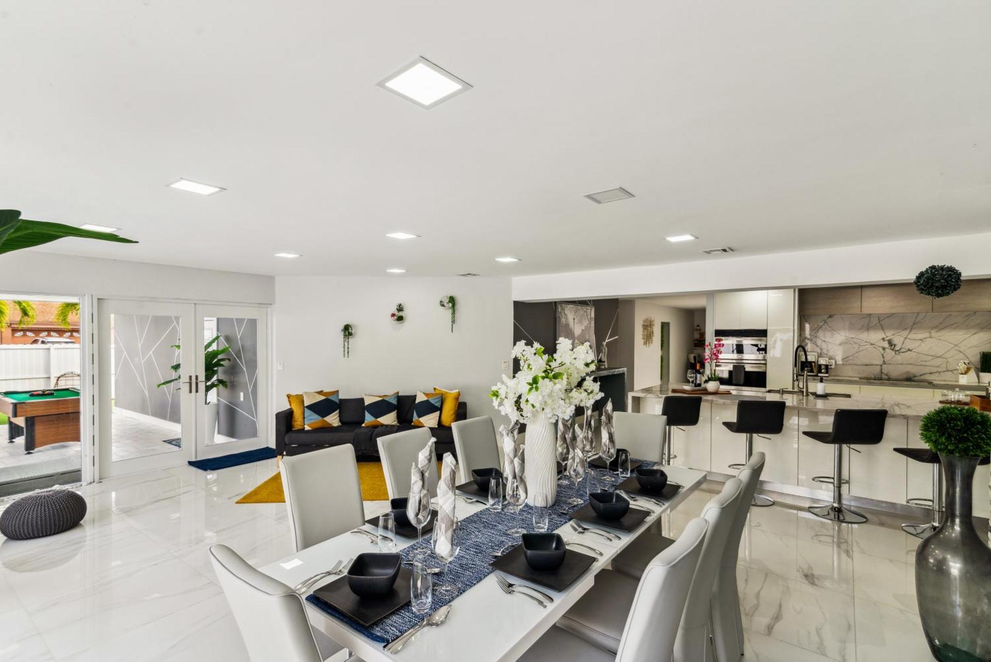 Miami Luxury House W Heated Pool & Jacuzzi Villa Exterior photo