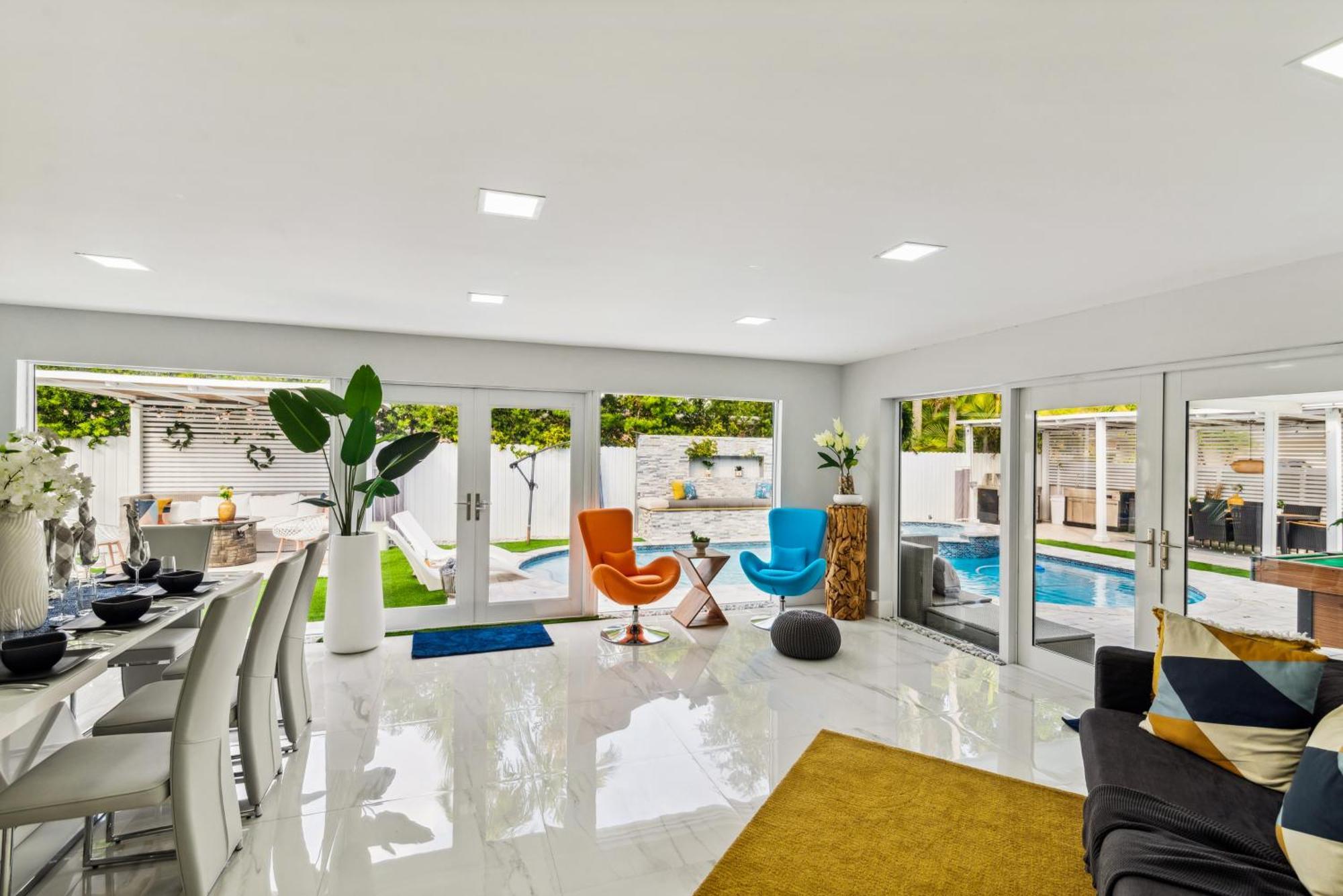 Miami Luxury House W Heated Pool & Jacuzzi Villa Exterior photo